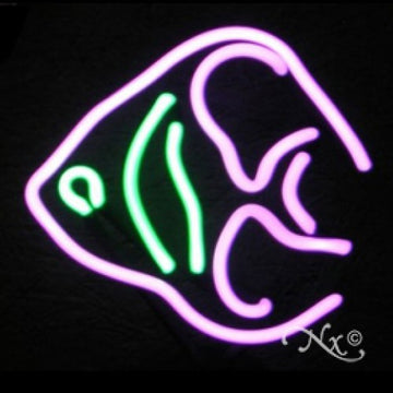 Neon Sculpture angel fish