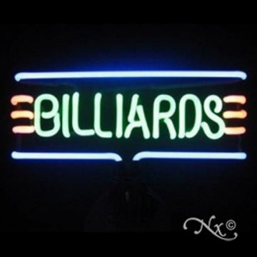 Neon Sculpture billiards stripe
