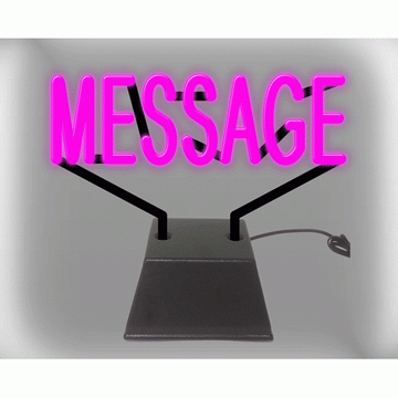 Custom Neon Sculpture Real Glass Tubing 13