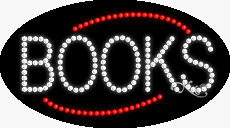 Books – Flashing Neon Signs