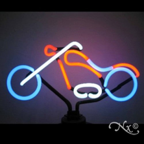 Neon Sculpture chopper
