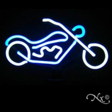 Neon Sculpture chopper II