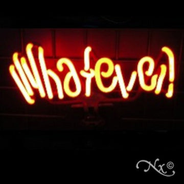 Neon Sculpture whatever