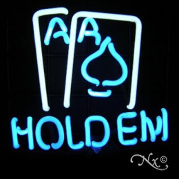 Neon Sculpture hold em