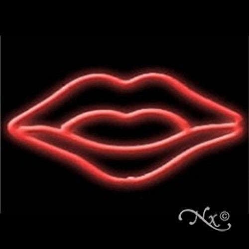 Neon Sculpture lips