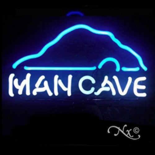 Neon Sculpture man cave
