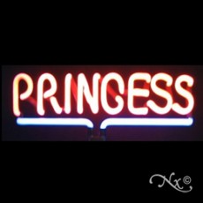 Neon Sculpture princess