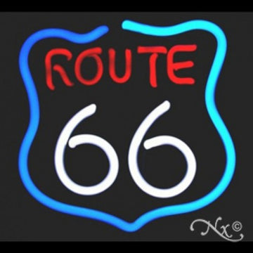 Neon Sculpture route 66